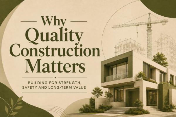 Why Quality Construction Matters: Building for Strength, Safety and Long-Term Value
